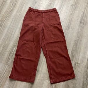 Universal Thread High-Rise Wide Leg Crop 8